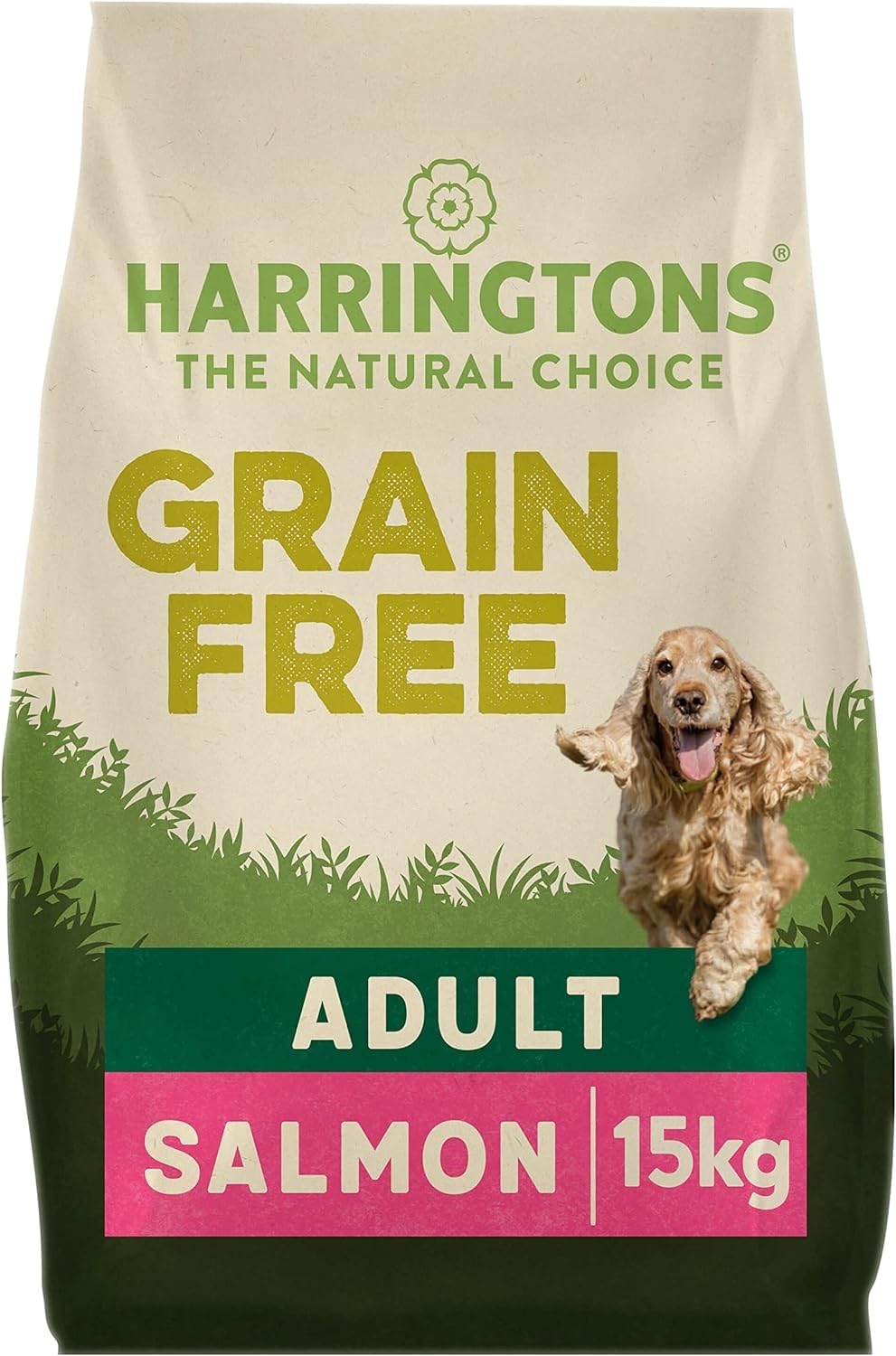 Harringtons Superfoods Complete Grain Free Hypoallergenic Dry Adult Dog Food - Made with All Natural Ingredients