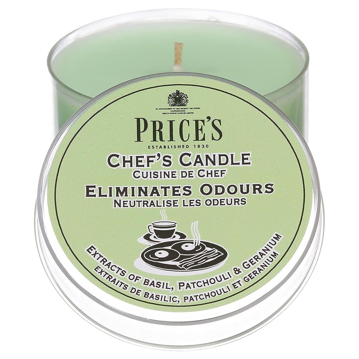 Price's - Household Pet Jar Candle - Odour Eliminating Candle - Made With Orange, Lemon & Thyme Extracts - Clean, Fresh, Quality Fragrance - Long Lasting Scent