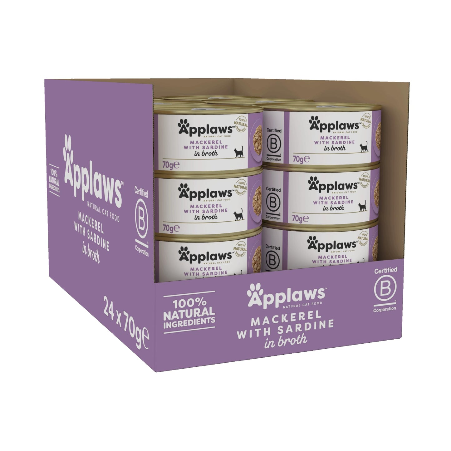 Applaws 100% Natural Wet Cat Food, Multipack