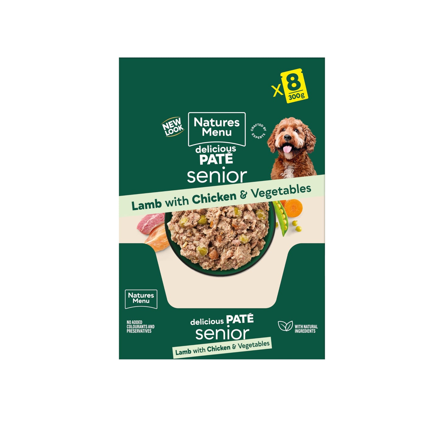 Natures Menu - Wet Dog Food - Pouches for Adult Dogs - Mixed Variety - 8 x 300g