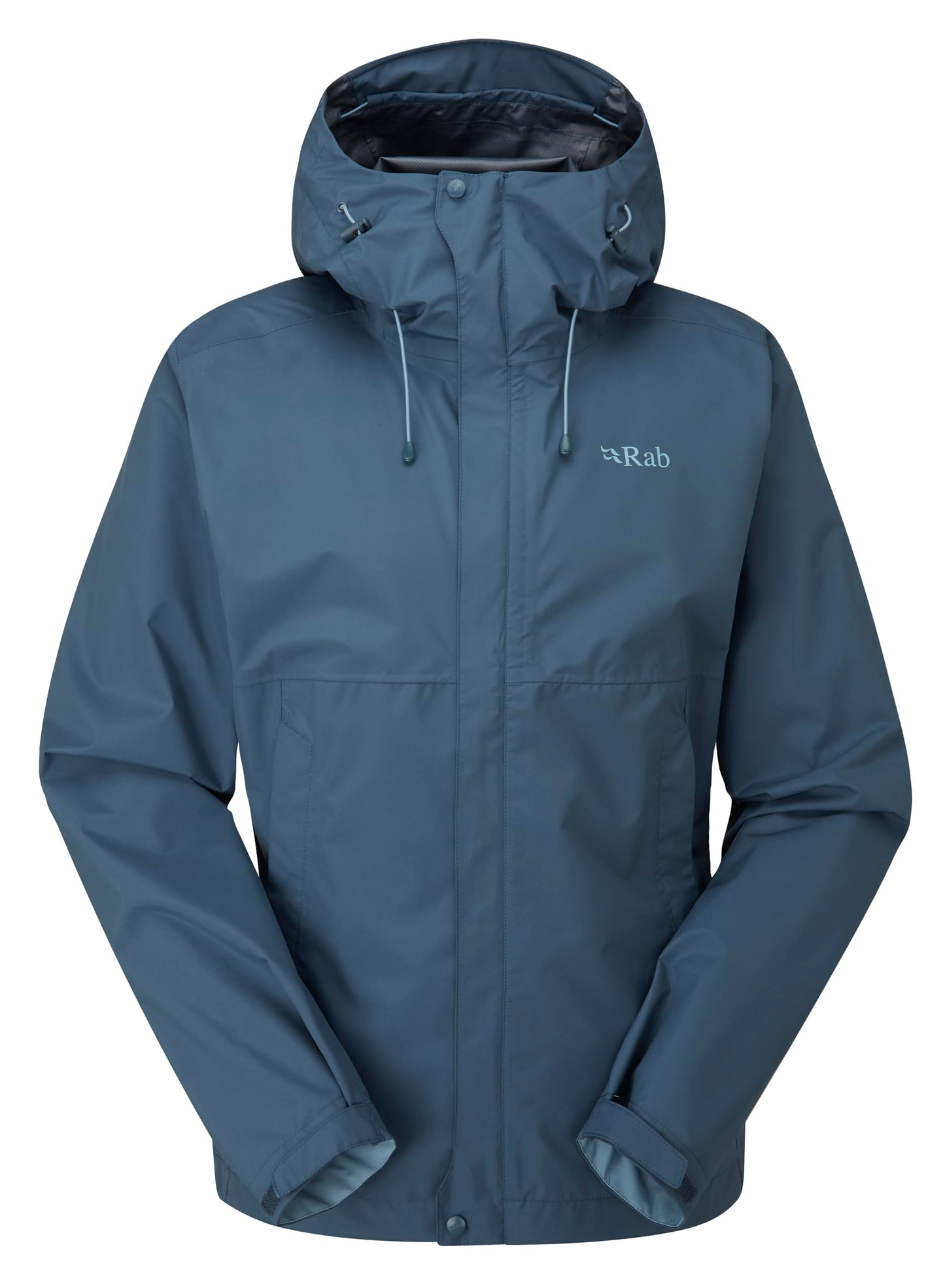 Rab Women's Downpour Eco Waterproof Breathable Jacket for Hiking, Trekking, & Climbing