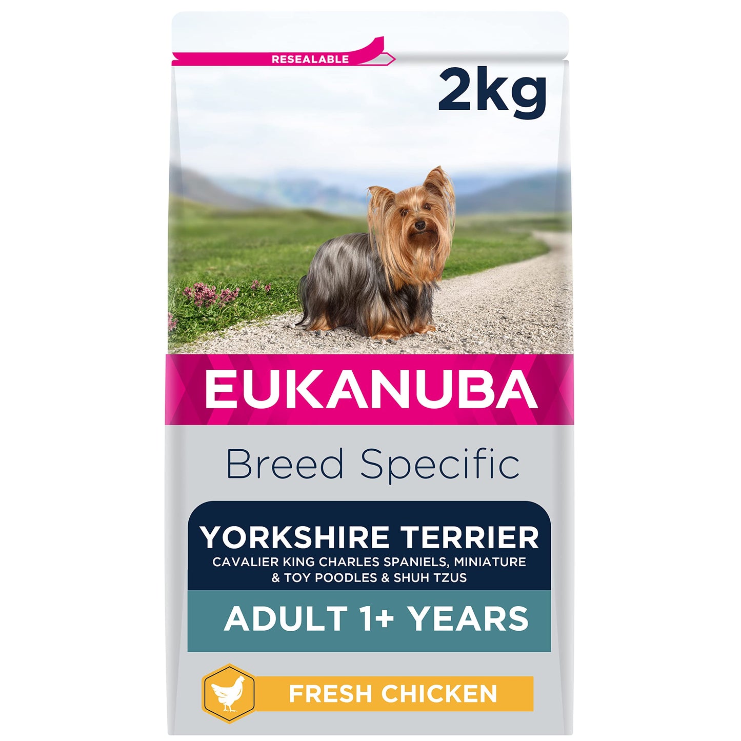 Eukanuba Complete Dry Dog Food for Adult German Shepherd Breed Types with Fresh Chicken