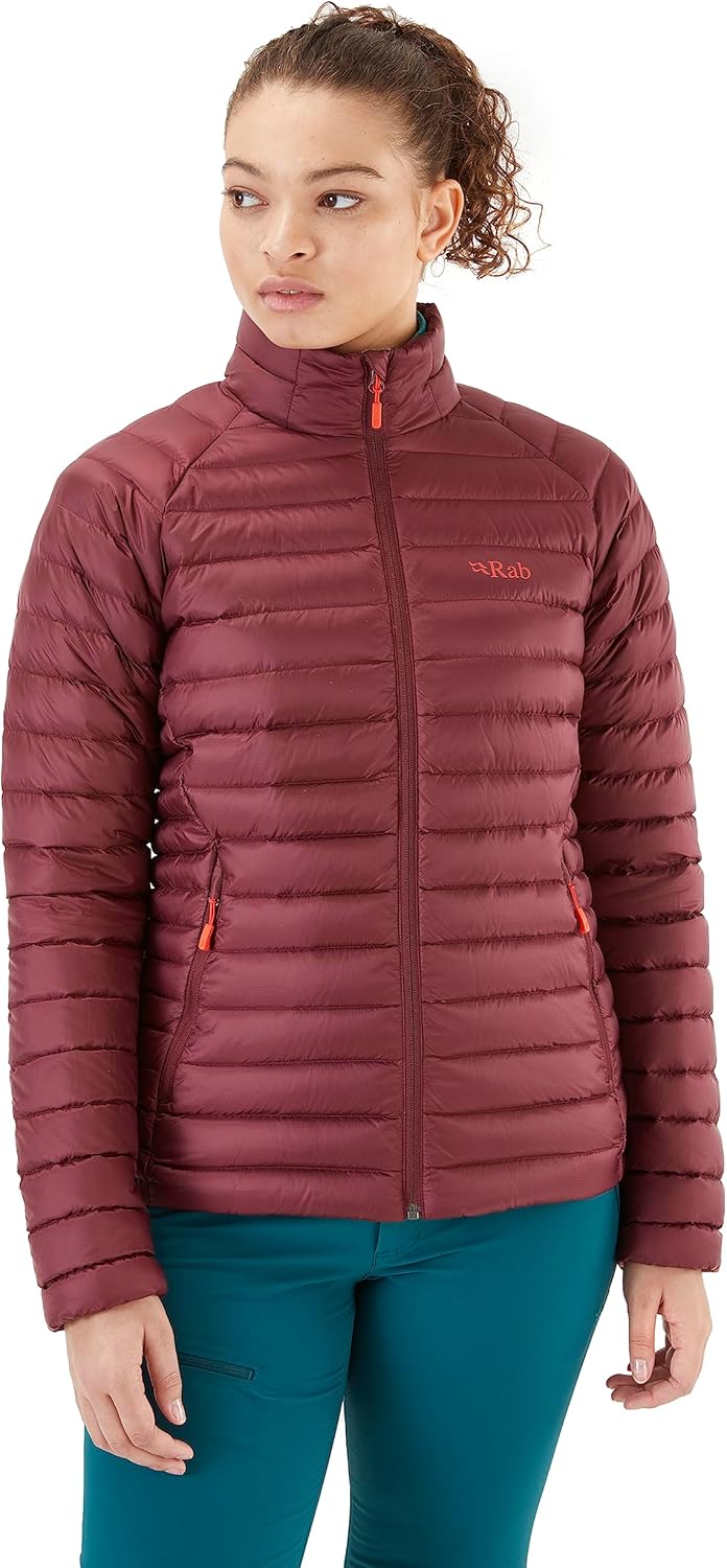 Rab Women's Microlight Jacket - Down Insulated Coat for Trekking, Climbing, & Skiing