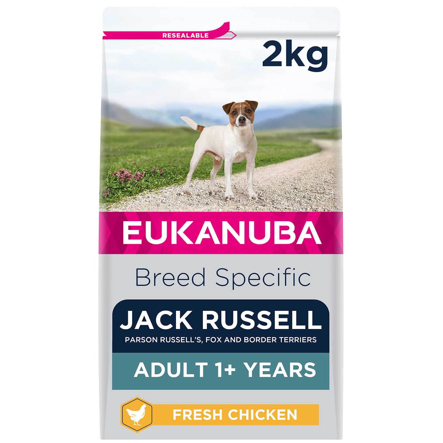 Eukanuba Complete Dry Dog Food for Adult German Shepherd Breed Types with Fresh Chicken