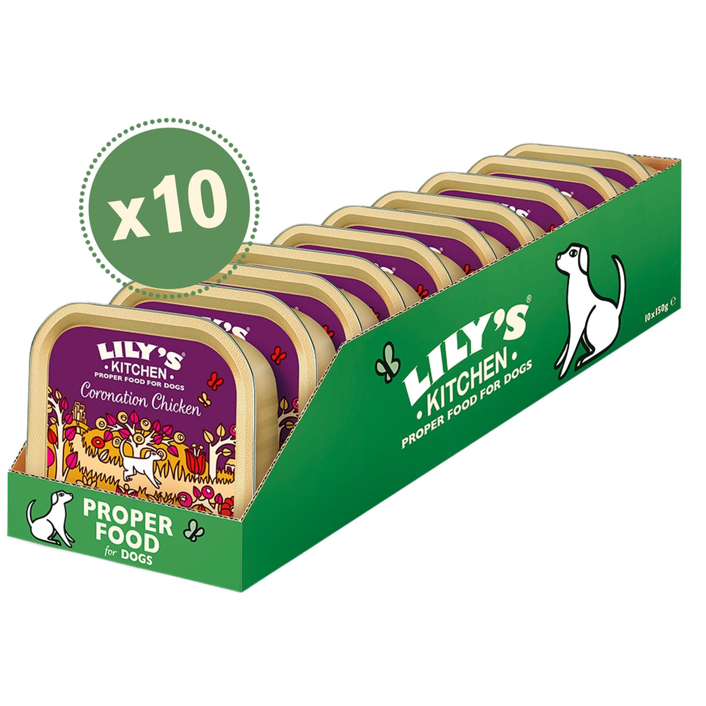Lily's Kitchen Natural Adult Wet Dog Food Tray Cottage Pie Grain-Free Recipe 10 x 150g