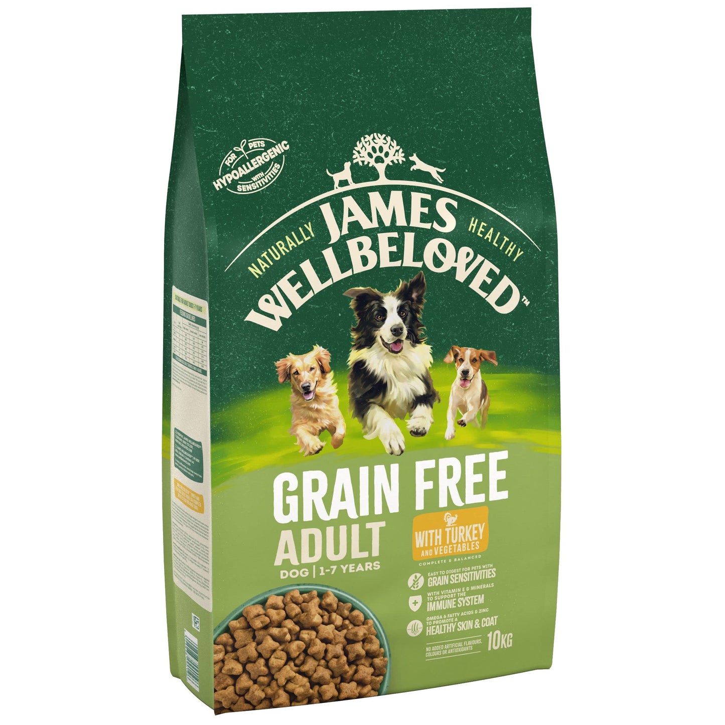 James Wellbeloved Dog Adult Hypoallergenic Dry Food Grain Free