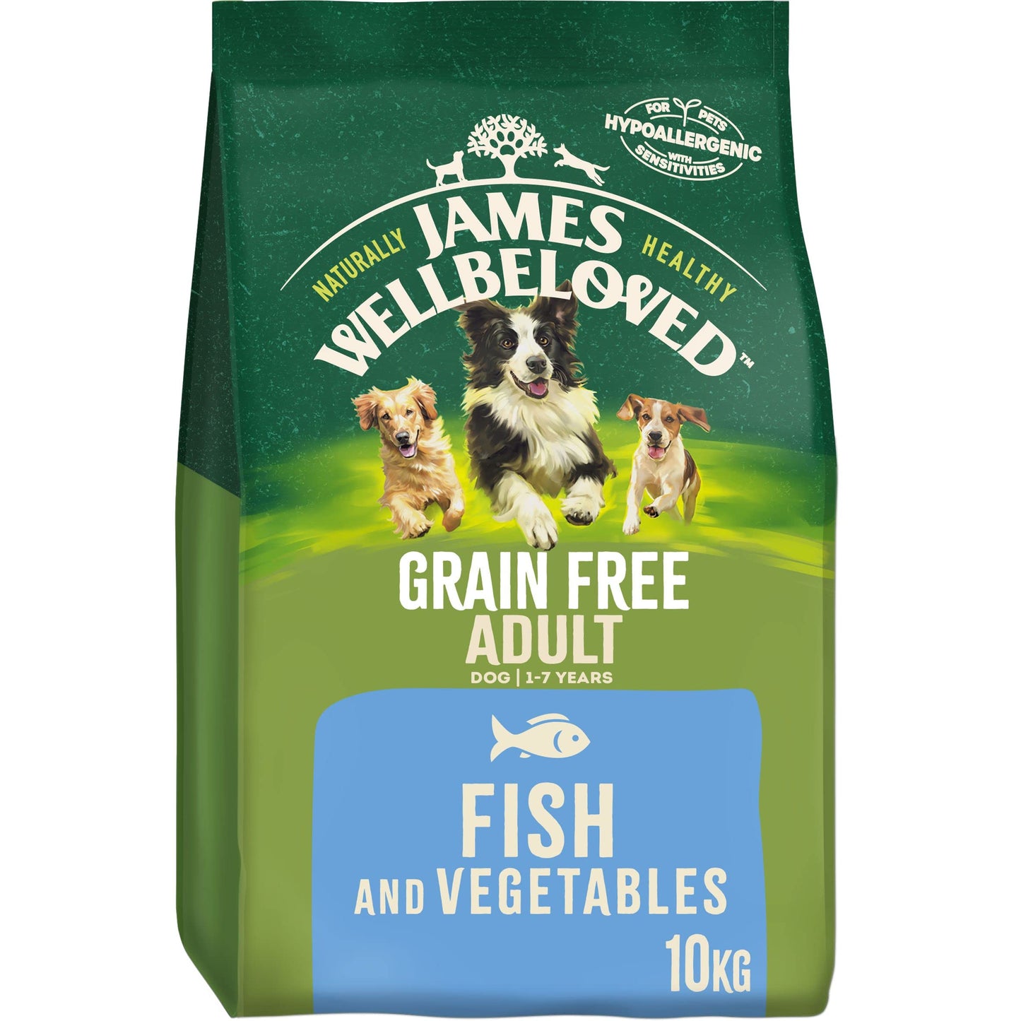 James Wellbeloved Dog Adult Hypoallergenic Dry Food Grain Free