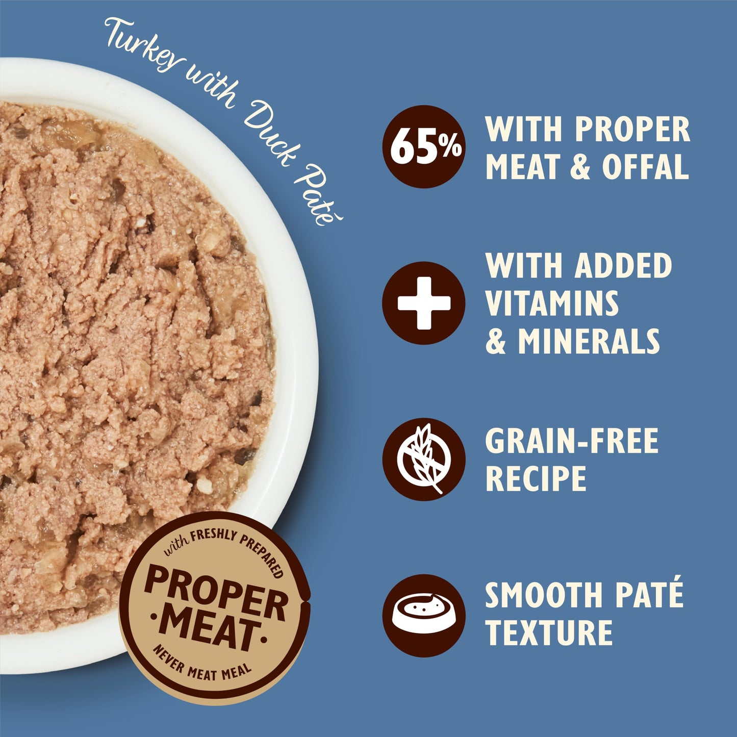 Lily’s Kitchen Smooth Paté Selection Complete Nutrition Adult Cat Food 4 x (8 x 85g)