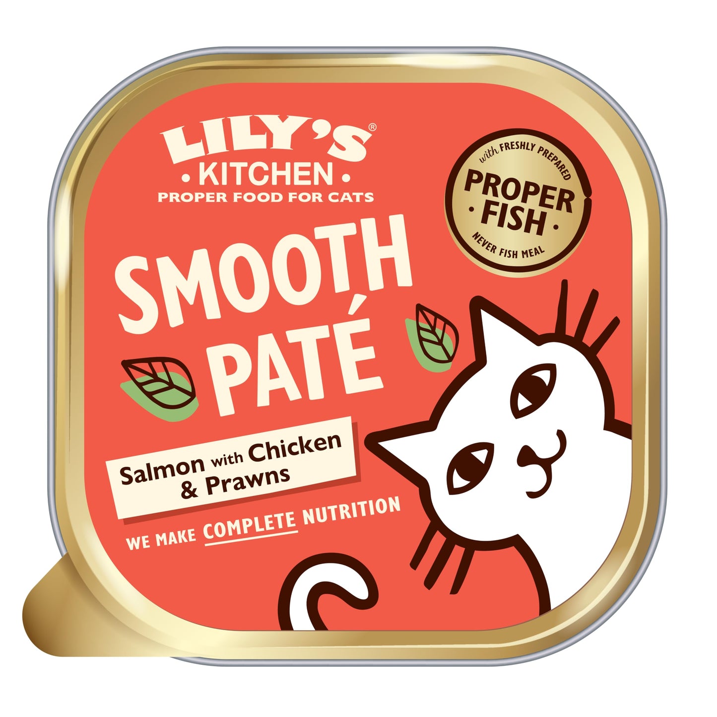Lily’s Kitchen Smooth Paté Selection Complete Nutrition Adult Cat Food 4 x (8 x 85g)