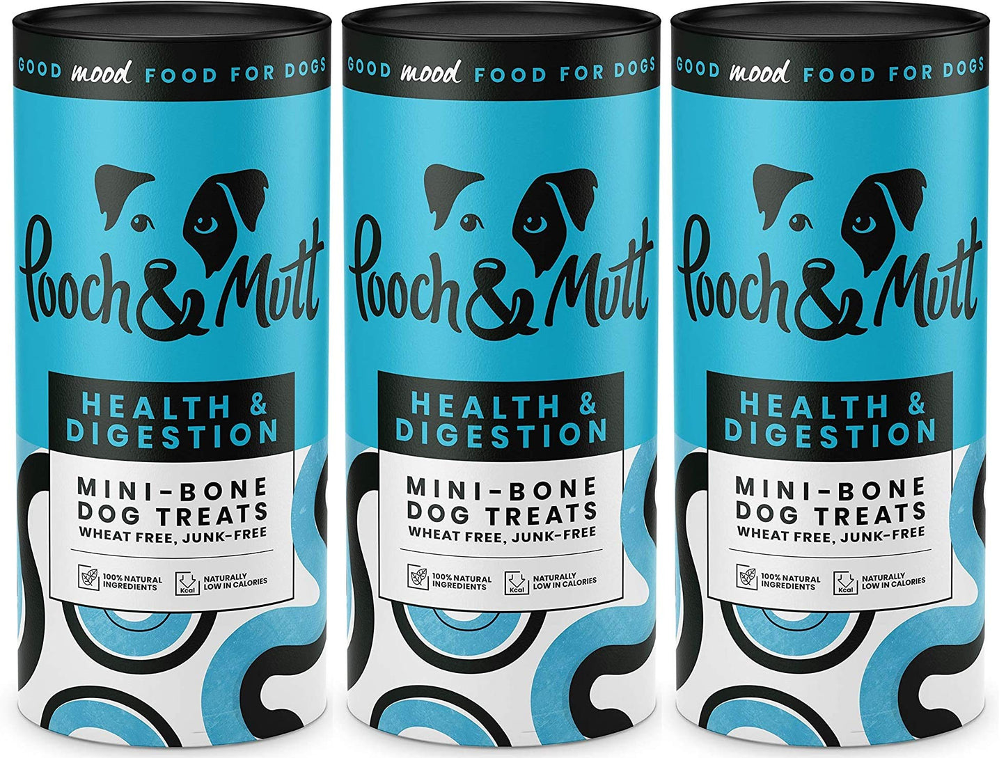 Pooch & Mutt - Health & Digestion, Complete Wet Dog Food (Grain Free), Turkey and Herring, Pack of 12 x 150g