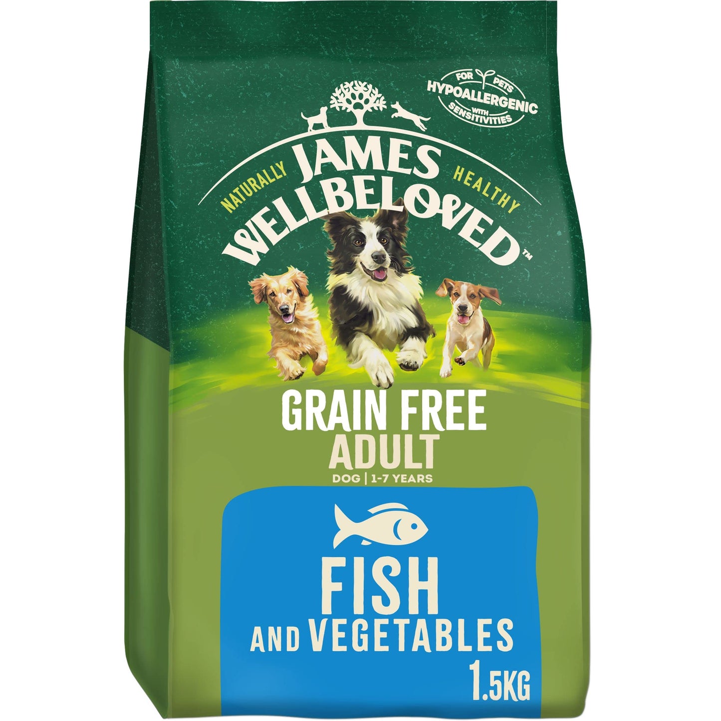James Wellbeloved Dog Adult Hypoallergenic Dry Food Grain Free