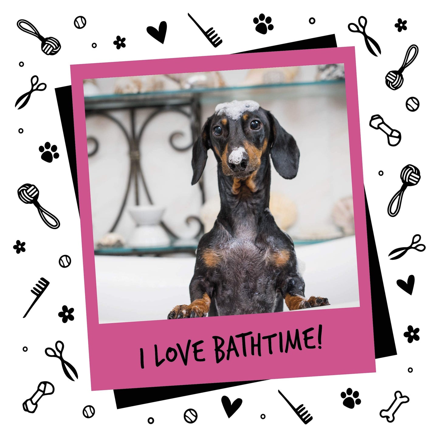 BUGALUGS Baby Fresh Dog Shampoo grooming products for smelly dogs with baby powder scent, best puppy shampoo, Vegan pet shampoo professional (625ml)