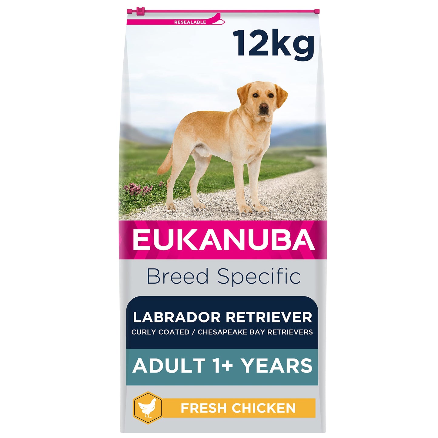 Eukanuba Complete Dry Dog Food for Adult German Shepherd Breed Types with Fresh Chicken