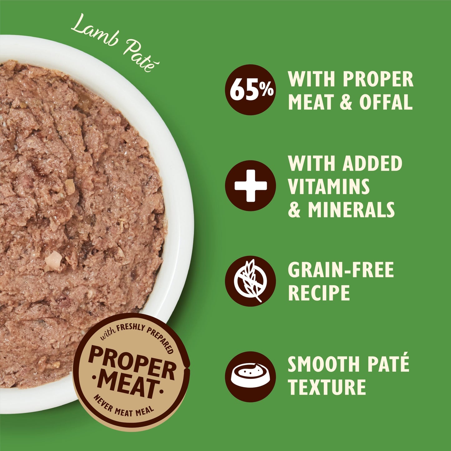 Lily’s Kitchen Smooth Paté Selection Complete Nutrition Adult Cat Food 4 x (8 x 85g)