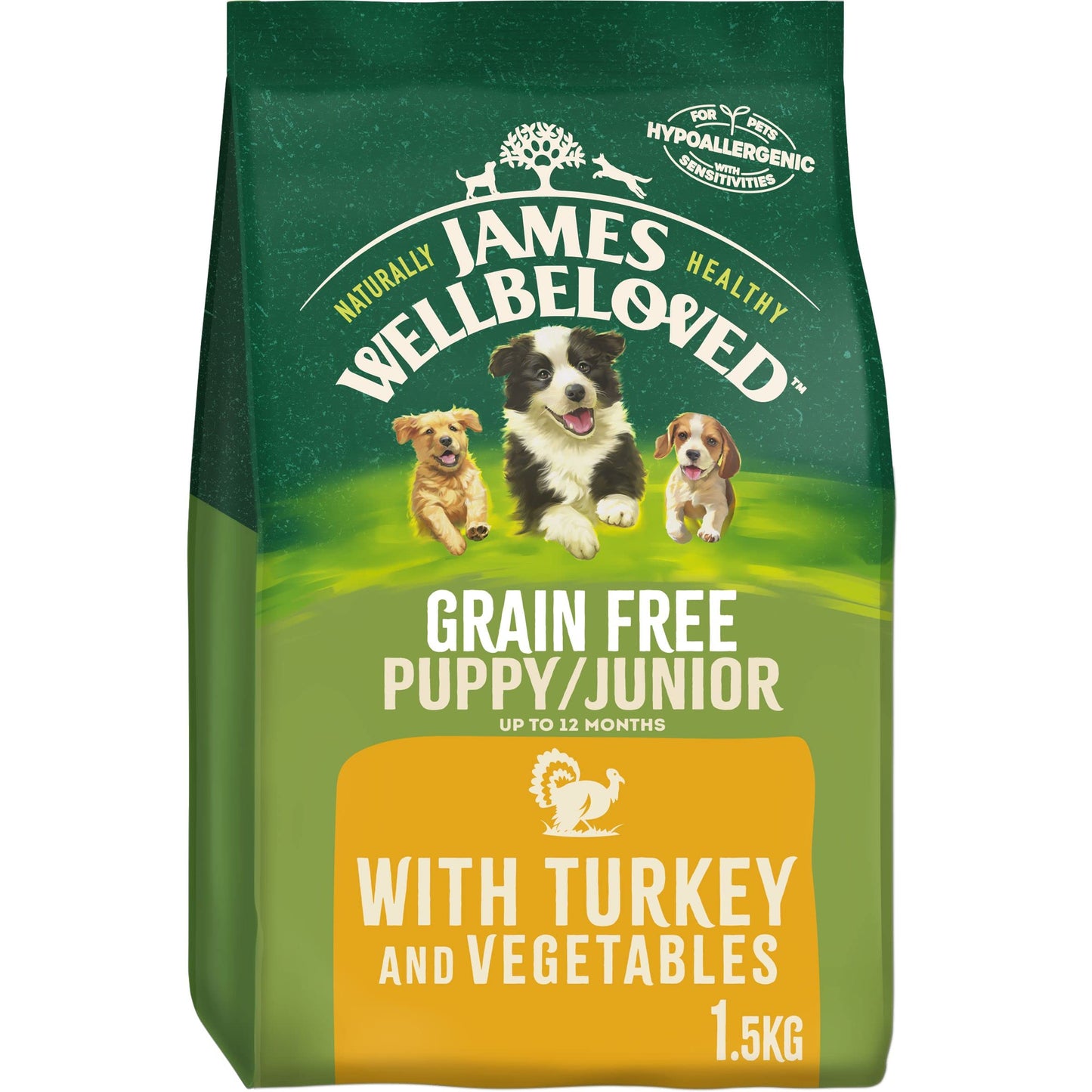 James Wellbeloved Dog Adult Hypoallergenic Dry Food Grain Free