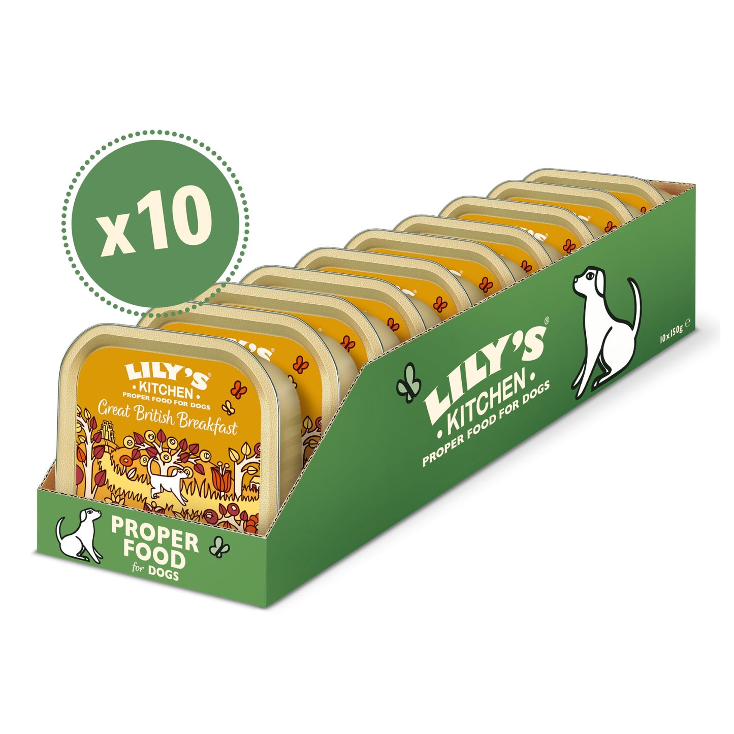 Lily's Kitchen Natural Adult Wet Dog Food Tray Cottage Pie Grain-Free Recipe 10 x 150g