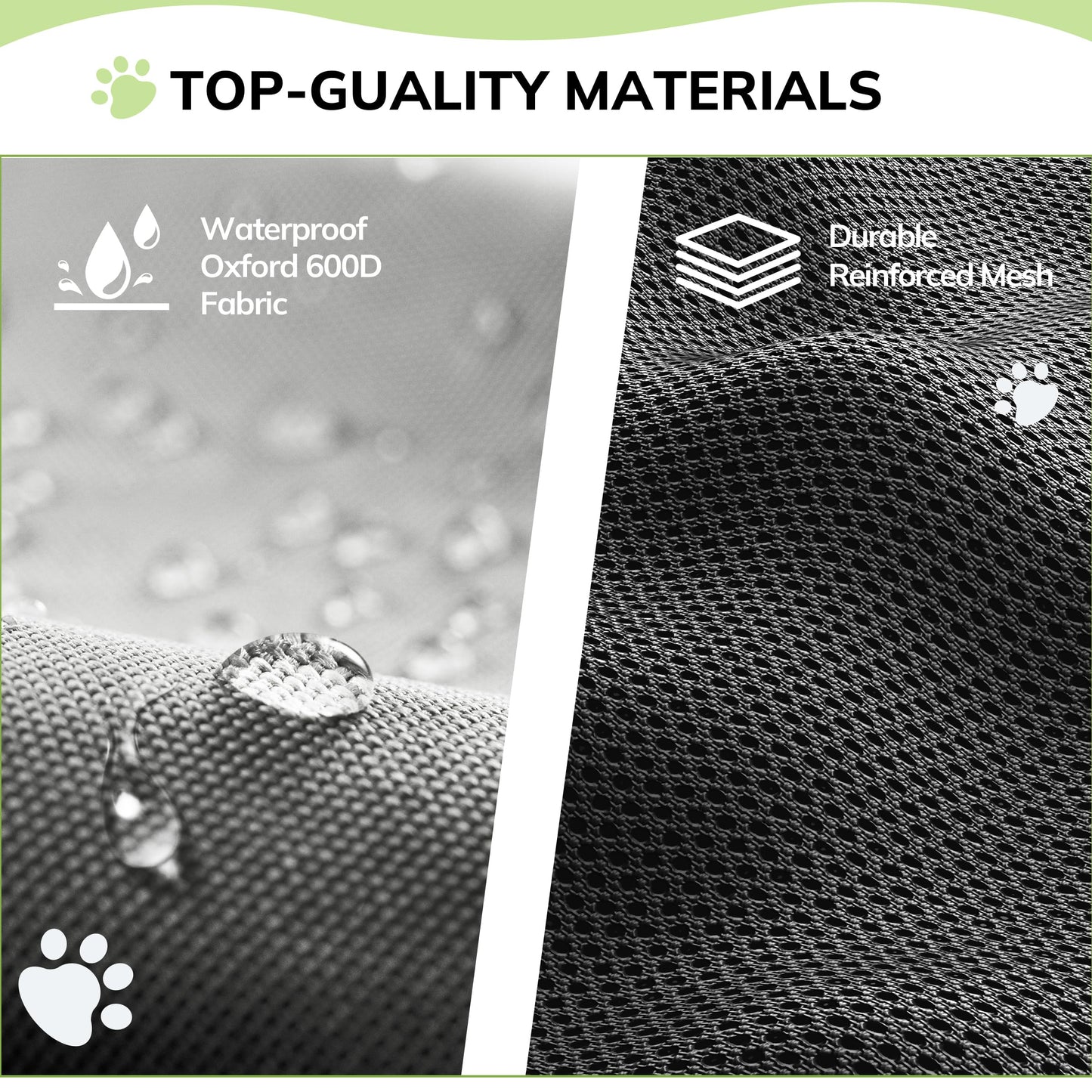 Morpilot Portable Pet Carrier Bag, Top Opening, Removable Mat and Breathable Mesh, Foldable Transport Carrier for Dogs and Cats, with Shoulder Strap and Pet Bowl
