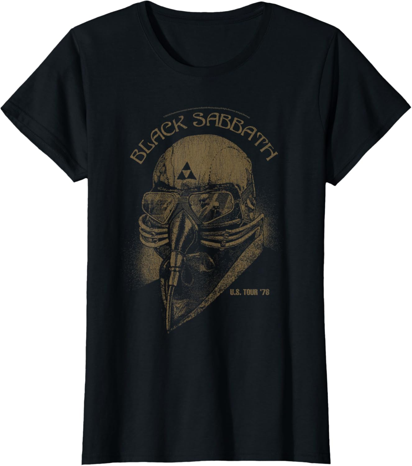 Black Sabbath Official U.S Tour '78 T-shirt