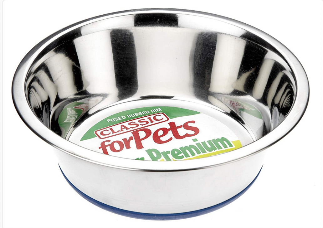 Classic S Steel Non-Slip Dish 15cm