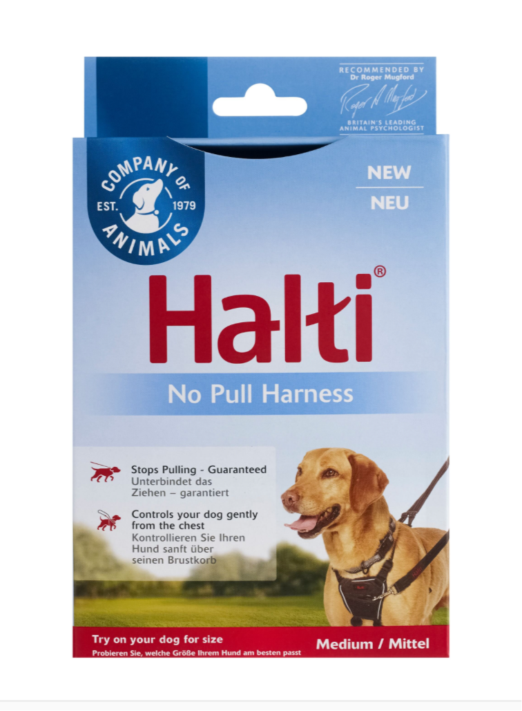 Company of Animals Non-Pull Harness Black - Medium