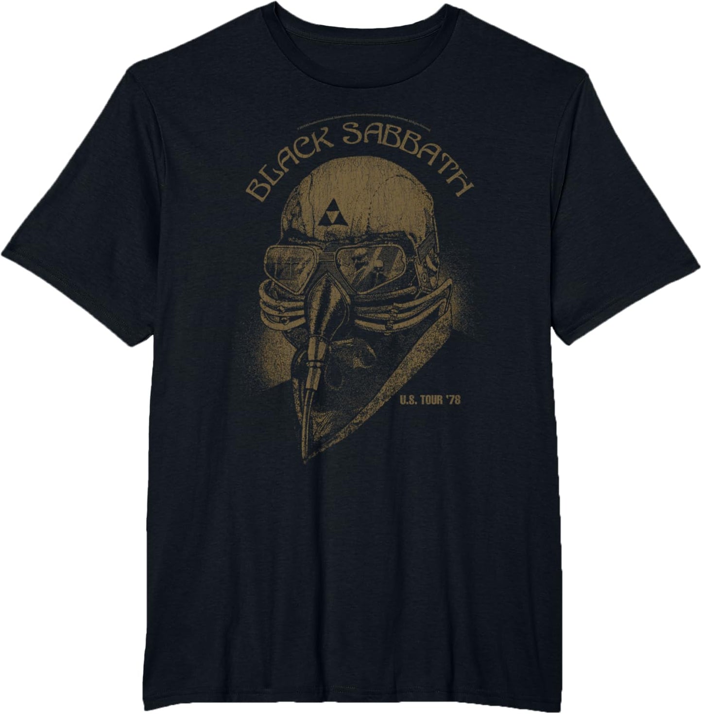 Black Sabbath Official U.S Tour '78 T-shirt