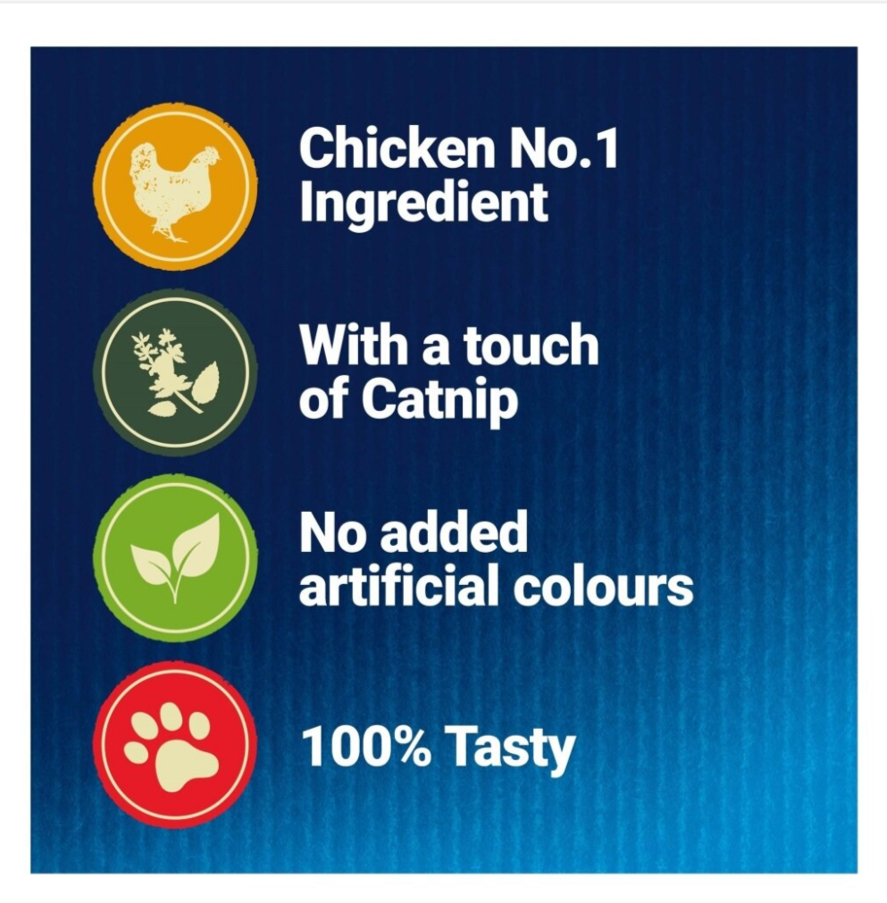 Felix Naturally Delicious Chicken Cat Treats 50g