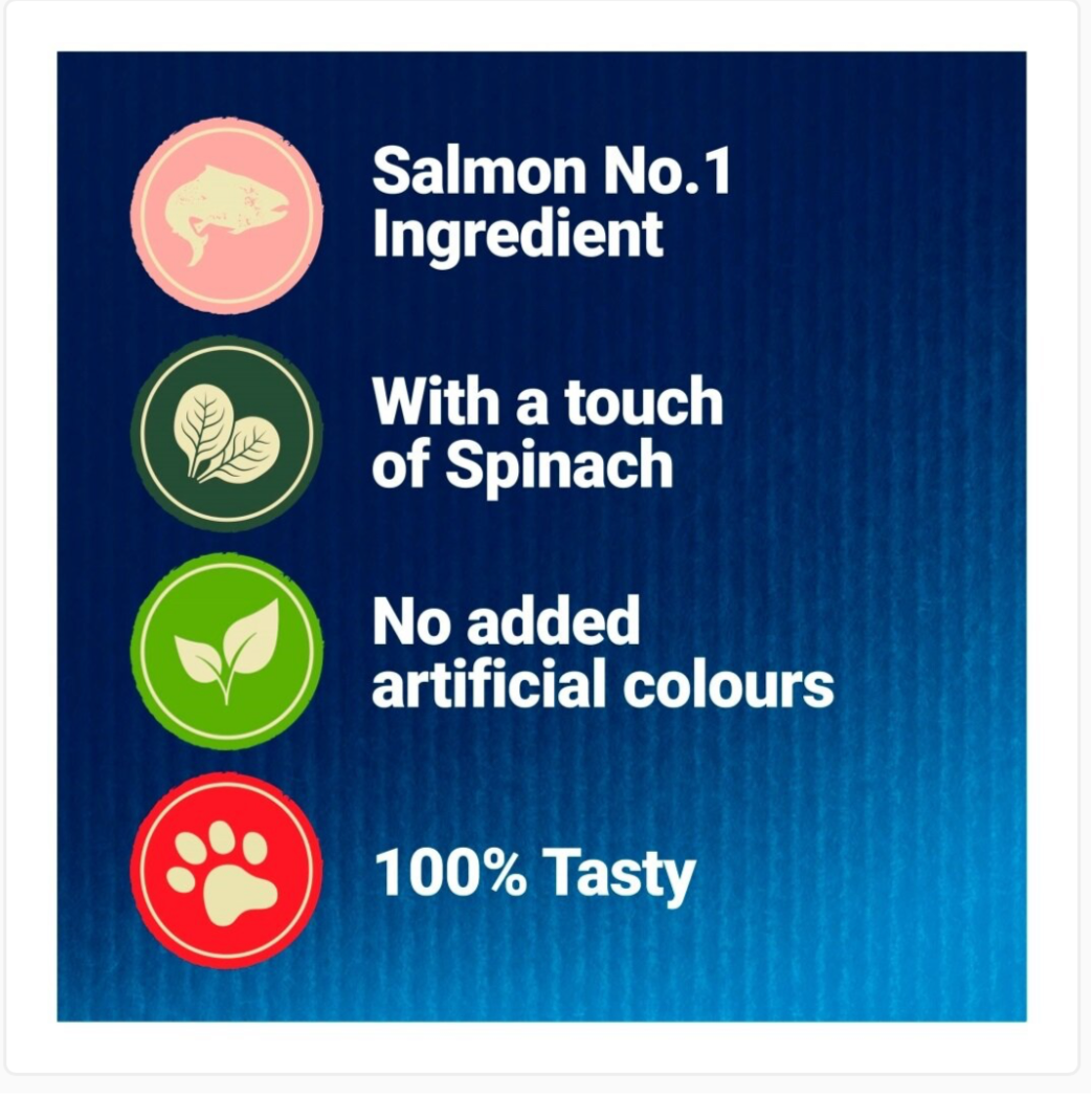 Felix Naturally Delicious Salmon Cat Treats 50g
