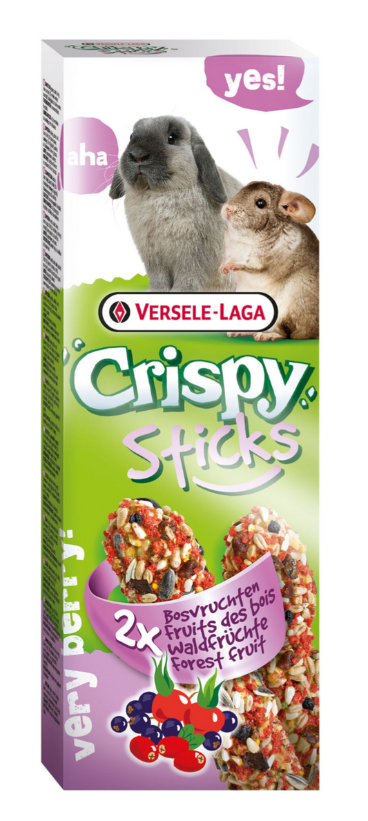 Versele Laga Crispy Sticks Rabbit & Chinchilla Forest Fruit 110g