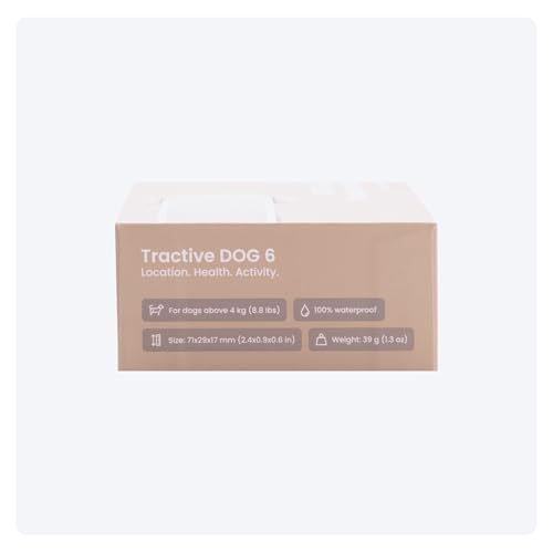 Tractive GPS Dog Tracker | 2025 Edition | Market leader | Real-time location tracking | Escape Alerts | Activity Monitoring | Health Alerts | Bark Monitoring