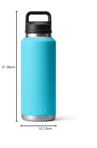 YETI Rambler Bottle Chug, Vaccum Insulated Stainless Steel Bottle with Leakproof Chug Cap, 46 oz (1.4 L)