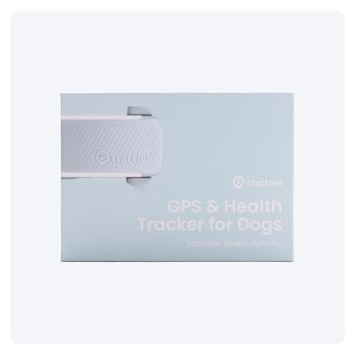 Tractive GPS Dog Tracker | 2025 Edition | Market leader | Real-time location tracking | Escape Alerts | Activity Monitoring | Health Alerts | Bark Monitoring