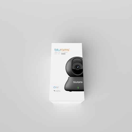blurams Pet Camera 2K, Indoor Camera, Dog Camera, 360° Home Security Camera, Night Vision, Motion Tracking, 2-Way Talk, Cloud&SD, APP Control, Works with Alexa
