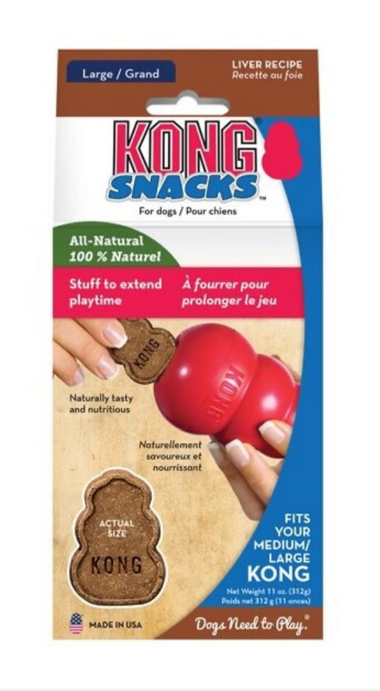 Kong Snacks Liver Small, Medium/Large 500g