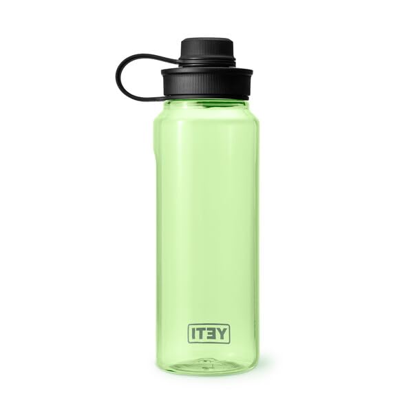 YETI Yonder Water Bottle with Leakproof Tether Cap, Lightweight and BPA-Free, 34 oz (1 L)