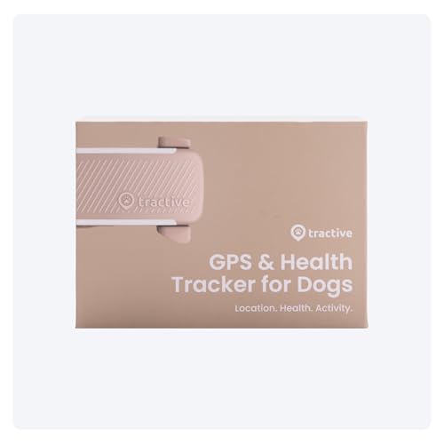 Tractive GPS Dog Tracker | 2025 Edition | Market leader | Real-time location tracking | Escape Alerts | Activity Monitoring | Health Alerts | Bark Monitoring