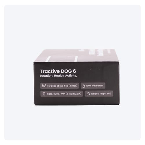 Tractive GPS Dog Tracker | 2025 Edition | Market leader | Real-time location tracking | Escape Alerts | Activity Monitoring | Health Alerts | Bark Monitoring