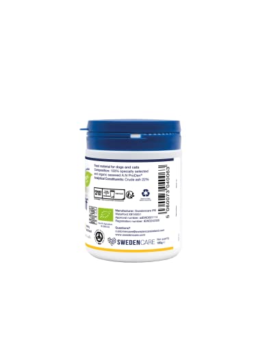 ProDen PlaqueOff Powder for Dogs & Cats, Tartar & Bad Breath Remover with 100% Natural Teeth Plaque Remover 180 g