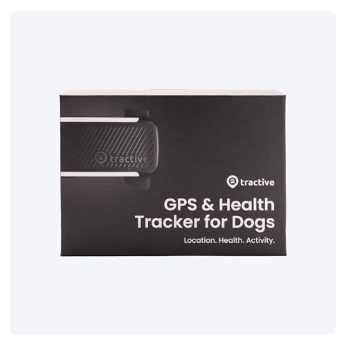 Tractive GPS Dog Tracker | 2025 Edition | Market leader | Real-time location tracking | Escape Alerts | Activity Monitoring | Health Alerts | Bark Monitoring