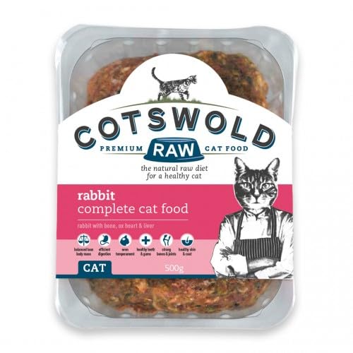 Cotswold RAW Complete Cat, Raw Cat Food, GWF Nutrition, Premium British Meat Raw Food for All Cats, Frozen Cat Meal, Mixed Mince – 6kg