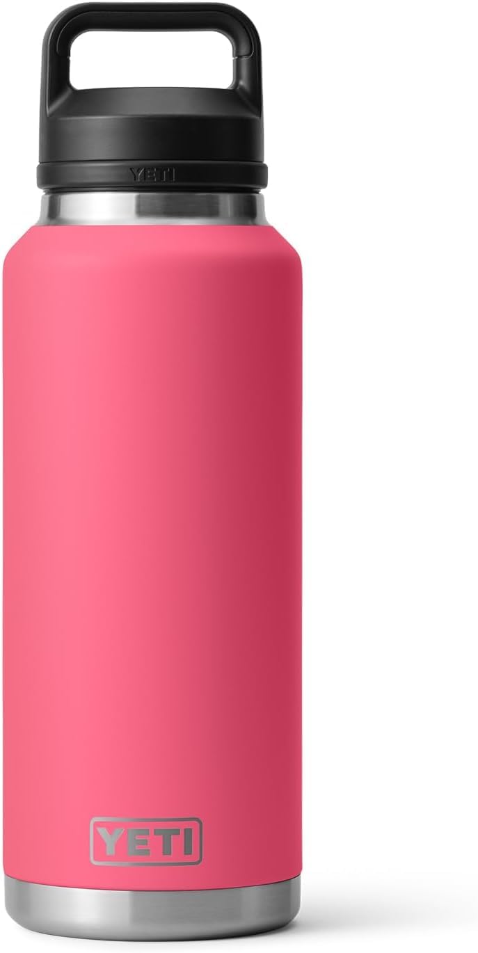 YETI Rambler Bottle Chug, Vaccum Insulated Stainless Steel Bottle with Leakproof Chug Cap, 46 oz (1.4 L)
