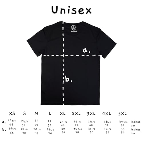 DB DEADBEAT Lucky Cat Rock and Roll Motif Screen Printed Eco-Friendly Unisex Black T-Shirt for Men, Women and Teens
