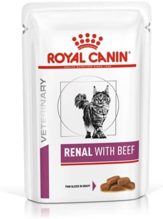 ROYAL CANIN Renal Veterinary Health Nutrition Cat Food Wet Chicken 48 x 85g pouches