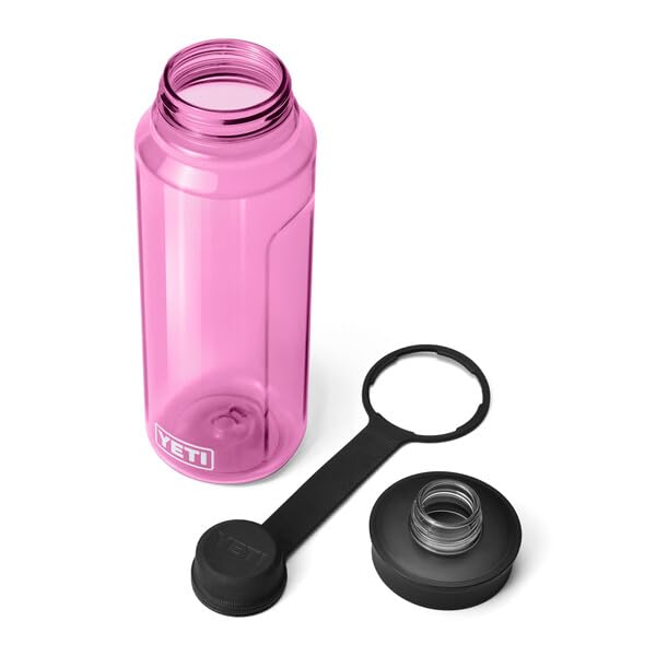 YETI Yonder Water Bottle with Leakproof Tether Cap, Lightweight and BPA-Free, 34 oz (1 L)