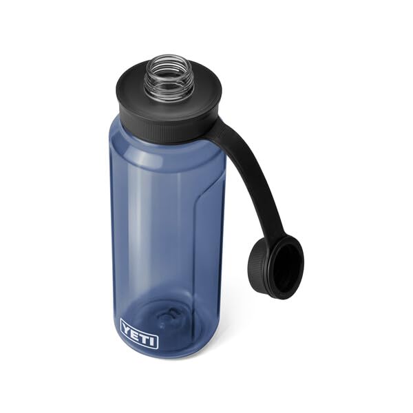 YETI Yonder Water Bottle with Leakproof Tether Cap, Lightweight and BPA-Free, 34 oz (1 L)