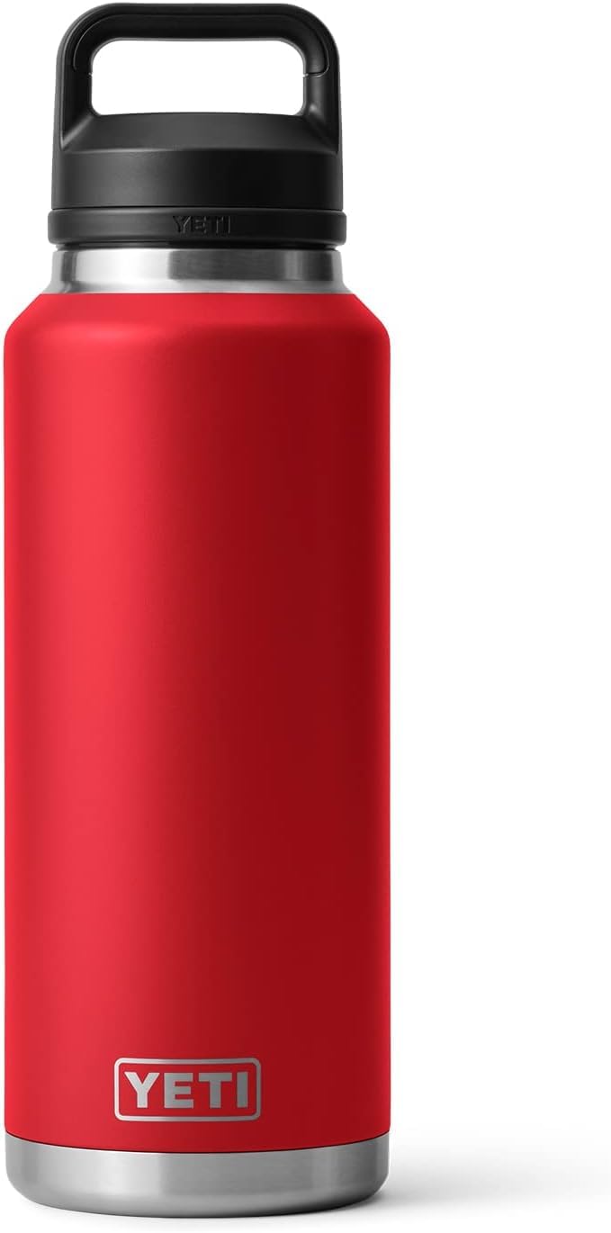 YETI Rambler Bottle Chug, Vaccum Insulated Stainless Steel Bottle with Leakproof Chug Cap, 46 oz (1.4 L)