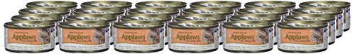 Applaws Natural Wet Cat Food, Chicken in Jelly 70 g Tin (Pack of 24 Tins)