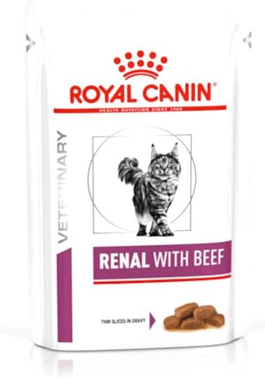 ROYAL CANIN Renal Veterinary Health Nutrition Cat Food Wet Chicken 48 x 85g pouches