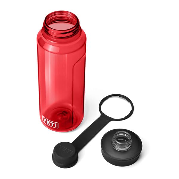 YETI Yonder Water Bottle with Leakproof Tether Cap, Lightweight and BPA-Free, 34 oz (1 L)