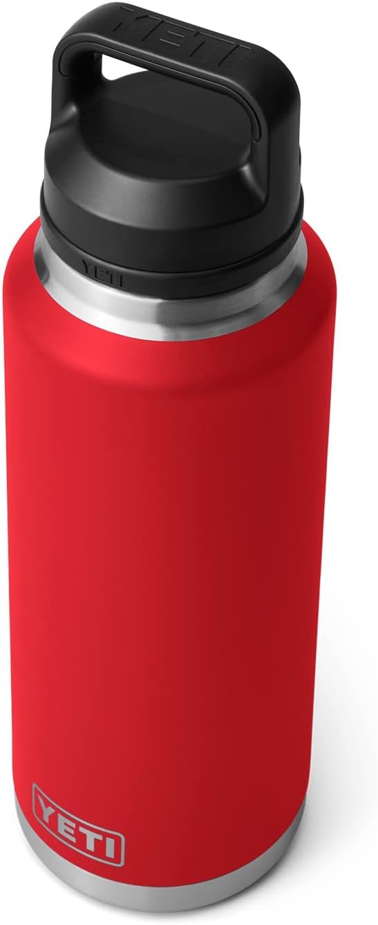 YETI Rambler Bottle Chug, Vaccum Insulated Stainless Steel Bottle with Leakproof Chug Cap, 46 oz (1.4 L)