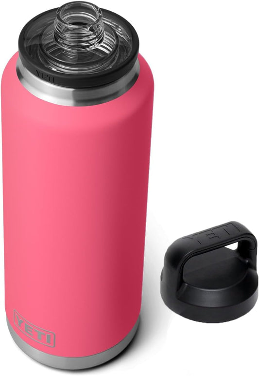 YETI Rambler Bottle Chug, Vaccum Insulated Stainless Steel Bottle with Leakproof Chug Cap, 46 oz (1.4 L)
